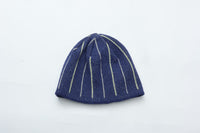 NOROLL  TWOFACE WASHI BEANIE BLUE