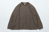 NOROLL DRY WASHI L/S POCKET TEE