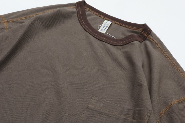 NOROLL DRY WASHI L/S POCKET TEE