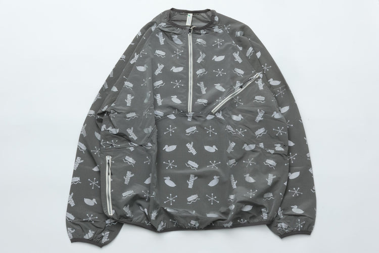 NOROLL SIGN REFLECTION PULLOVER GREY