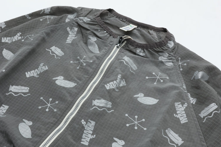 NOROLL SIGN REFLECTION PULLOVER GREY