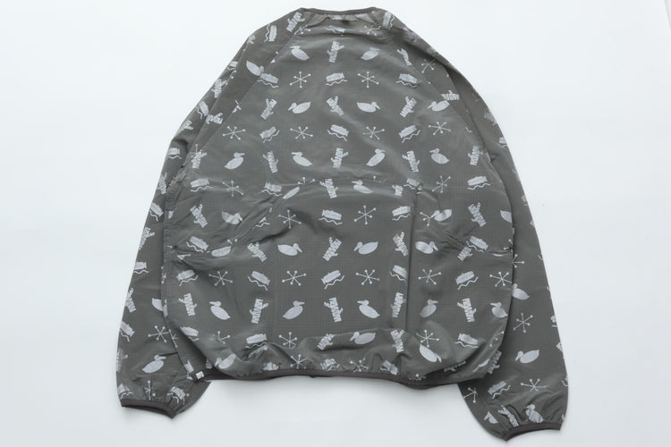 NOROLL SIGN REFLECTION PULLOVER GREY