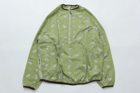 NOROLL SIGN REFLECTION PULLOVER LIME GREEN