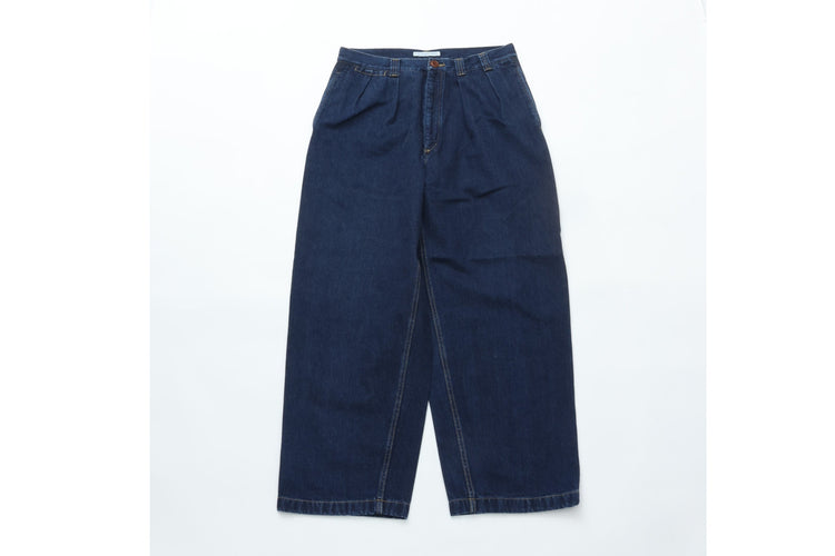 NOROLL  THICKWALK PANTS BLUE DENIM
