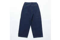 NOROLL  THICKWALK PANTS BLUE DENIM
