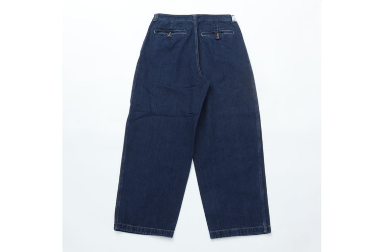 NOROLL  THICKWALK PANTS BLUE DENIM