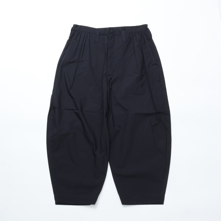 PORTER CLASSIC / POPLIN BEBOP PANTS NAVY