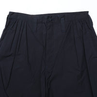 PORTER CLASSIC / POPLIN BEBOP PANTS NAVY