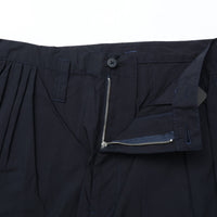 PORTER CLASSIC / POPLIN BEBOP PANTS NAVY