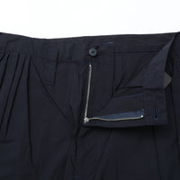 PORTER CLASSIC / POPLIN BEBOP PANTS NAVY