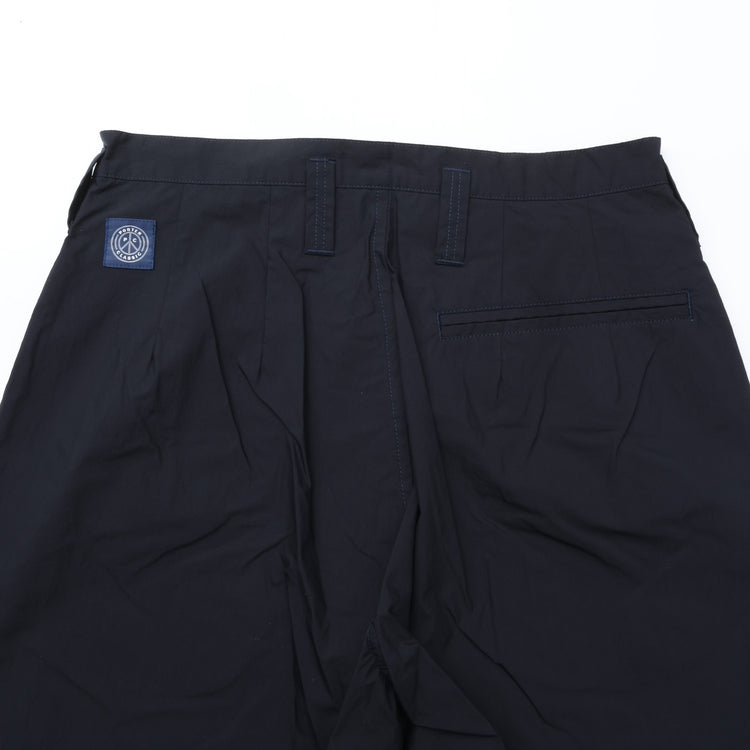 PORTER CLASSIC / POPLIN BEBOP PANTS NAVY