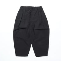 PORTER CLASSIC / POPLIN BEBOP PANTS BLACK