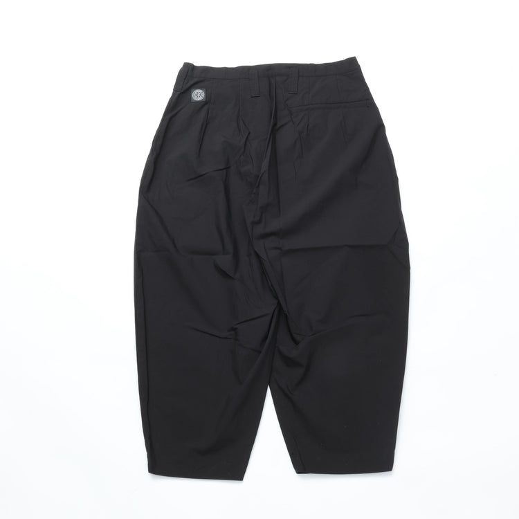 PORTER CLASSIC / POPLIN BEBOP PANTS BLACK