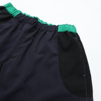 UNTRACE　_271 レジャーショーツ D.NAVY MULTI