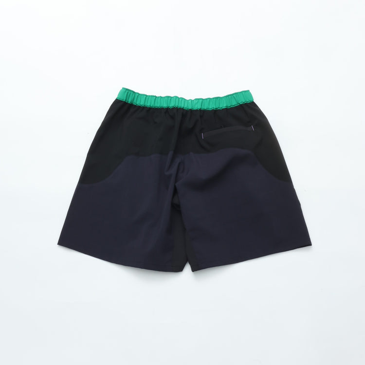 UNTRACE　_271 レジャーショーツ D.NAVY MULTI