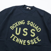 AGSPALDING&amp;BROS / ARCHIVE GRAPHIC TEE USS (BOXING SQUAD USS TENNESSEE) BLACK