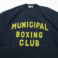 AGSPALDING&amp;BROS / ARCHIVE GRAPHIC TEE MUNICIPAL BOXING CLUB L.GRAY