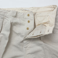 HATSKI / 2Tack Easy C/L Chino Shorts -Ecru- HTK-23001-L