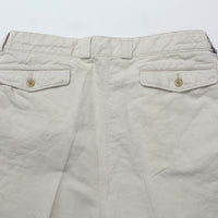 HATSKI / 2Tack Easy C/L Chino Shorts -Ecru- HTK-23001-L