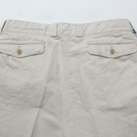 HATSKI / 2Tack Easy C/L Chino Shorts -Ecru- HTK-23001-L