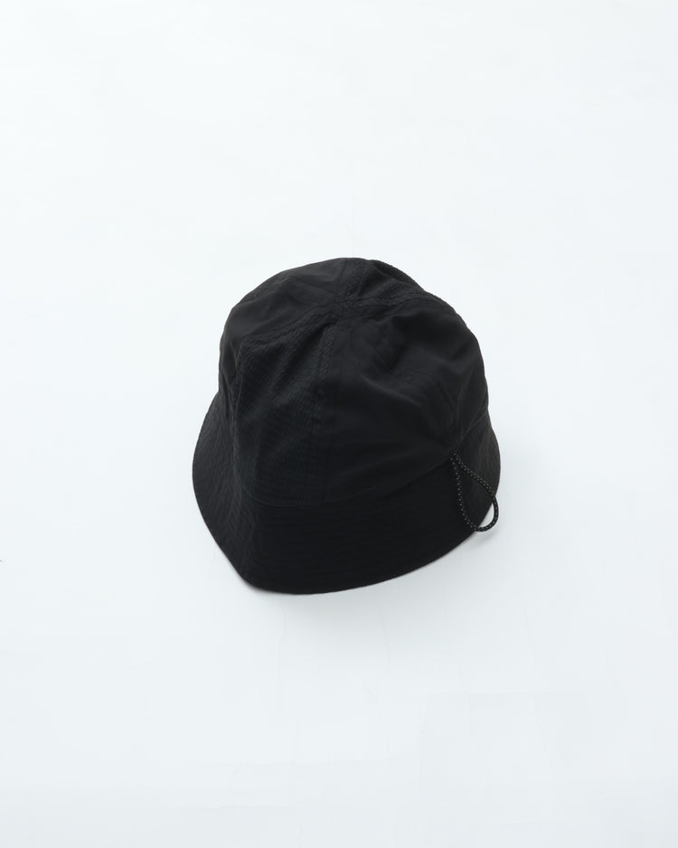 BURLAP OUTFITTER  MESHED SAILOR HAT BLACK