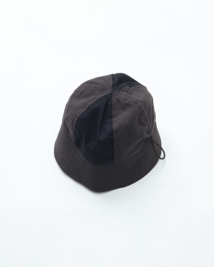 BURLAP OUTFITTER  MESHED SAILOR HAT RAVEN