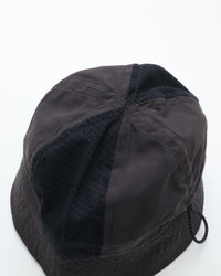 BURLAP OUTFITTER  MESHED SAILOR HAT RAVEN