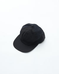 BURLAP OUTFITTER  MESHED 3-PANEL CAP BLACK