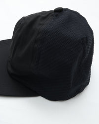 BURLAP OUTFITTER  MESHED 3-PANEL CAP BLACK