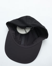 BURLAP OUTFITTER  MESHED 3-PANEL CAP RAVEN