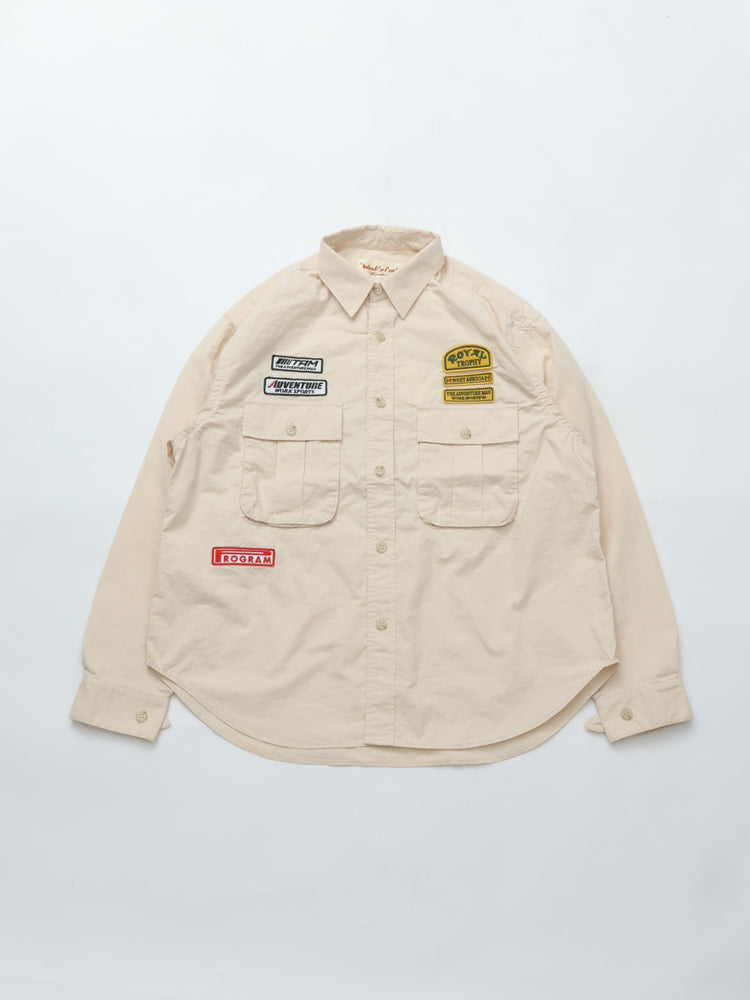 Work of Art Kendai    SAFRI SHIRT BEIGE WOA-000-261002