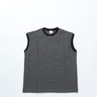 Healthknit / Classic Border Jersey Crewneck Sleeveless