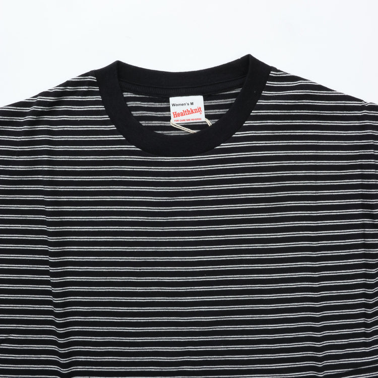 Healthknit / Classic Border Jersey Crewneck Sleeveless