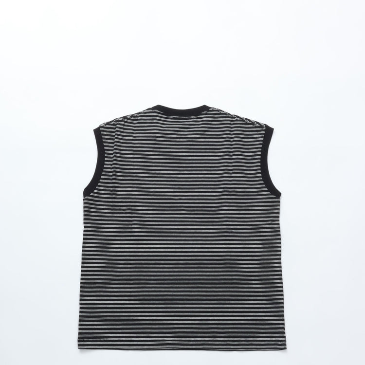 Healthknit / Classic Border Jersey Crewneck Sleeveless