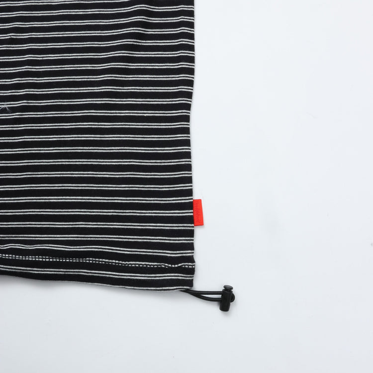 Healthknit / Classic Border Jersey Wide Henleyneck S/S