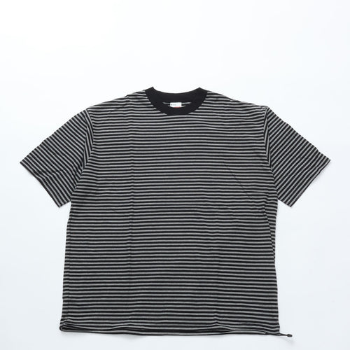 Healthknit / Classic Border Jersey Wide Crewneck S/S