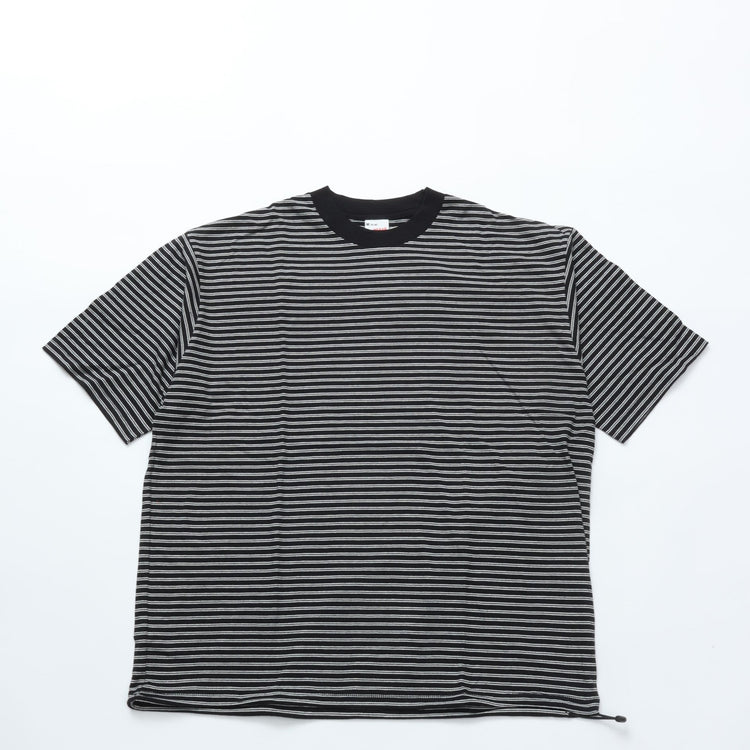 Healthknit / Classic Border Jersey Wide Crewneck S/S