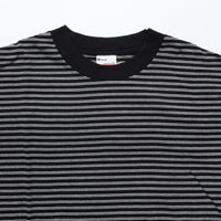 Healthknit / Classic Border Jersey Wide Crewneck S/S