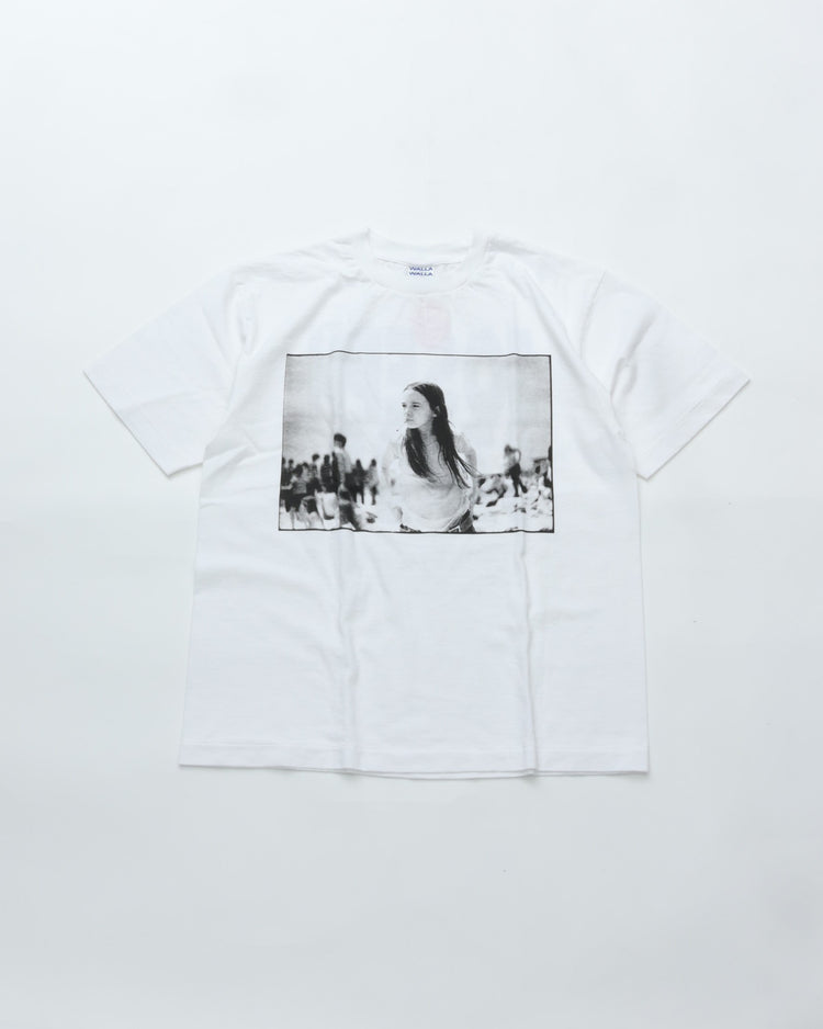 WALLA WALLA SPORT  PRINTABLE TUBE TEE / JOSEPH SZABO WHITE