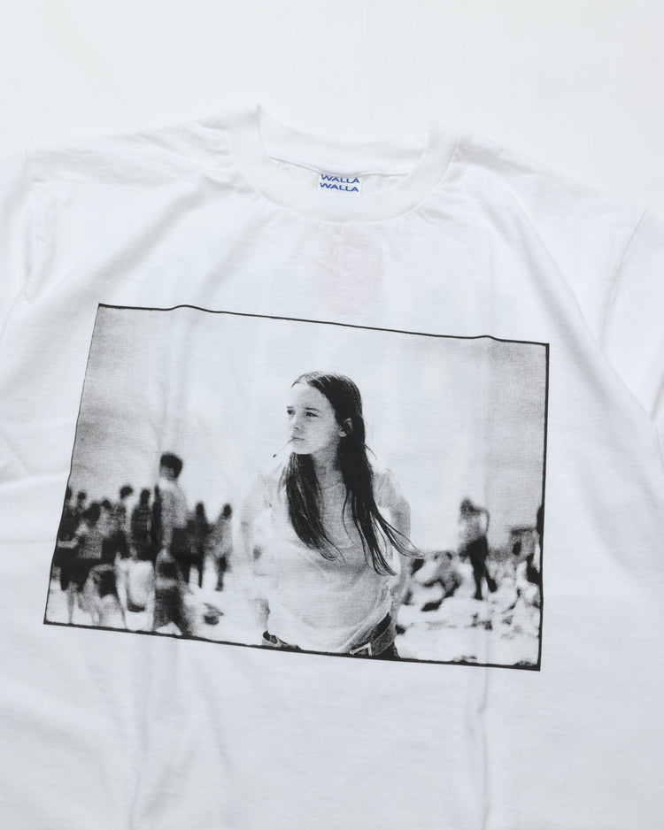 WALLA WALLA SPORT  PRINTABLE TUBE TEE / JOSEPH SZABO WHITE