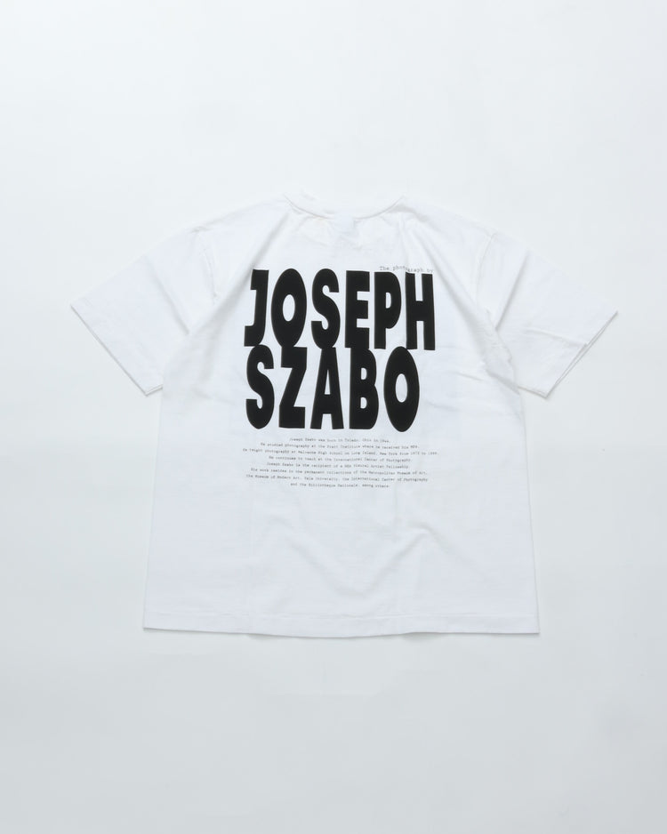 WALLA WALLA SPORT  PRINTABLE TUBE TEE / JOSEPH SZABO WHITE