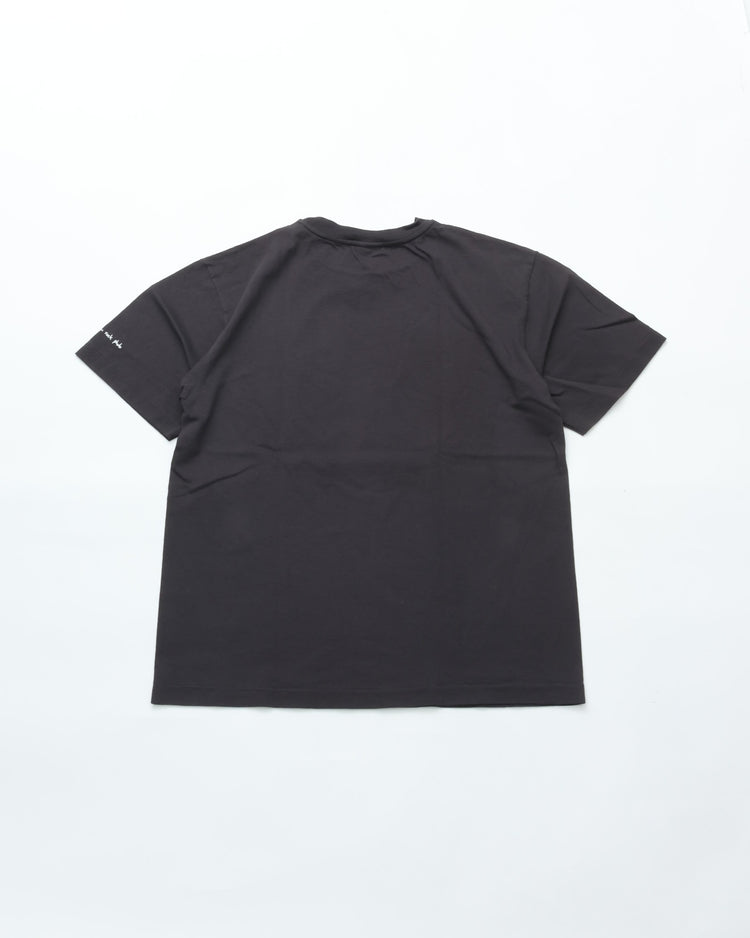 WALLA WALLA SPORT  PRINTABLE TUBE TEE / CHARLES PETERSON  "CROWD SURF" USED BLACK