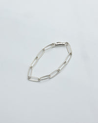 END CUSTOM JEWELLERS HALF ROUND NARROW CHAIN SILVER ENDB110