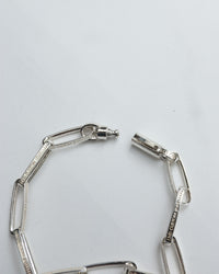 END CUSTOM JEWELLERS HALF ROUND NARROW CHAIN SILVER ENDB110