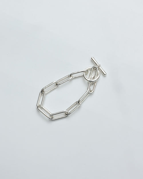 END CUSTOM JEWELLERS The Standard Long Piece silver ENDB102 S SIZE 2