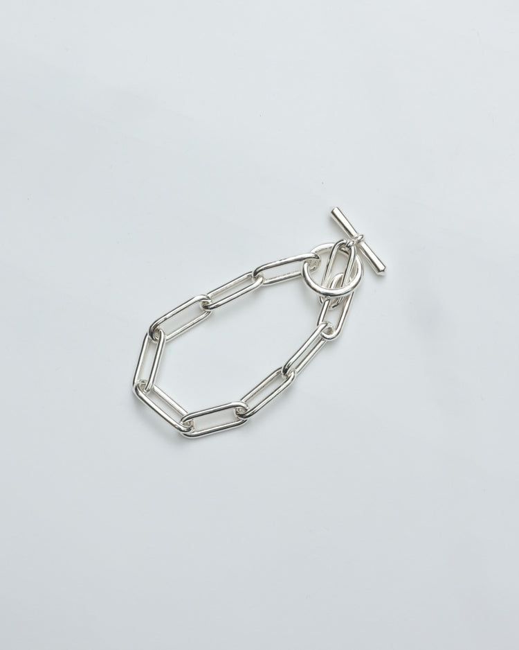 END CUSTOM JEWELLERS The Standard Long Piece silver ENDB102 S SIZE 2