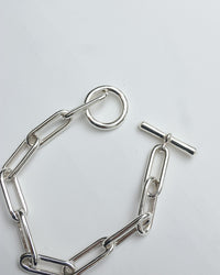 END CUSTOM JEWELLERS The Standard Long Piece silver ENDB102 S SIZE 2