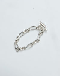 END CUSTOM JEWELLERS The Standard Twist Bracelet - silver S SIZE 3  20.5cm