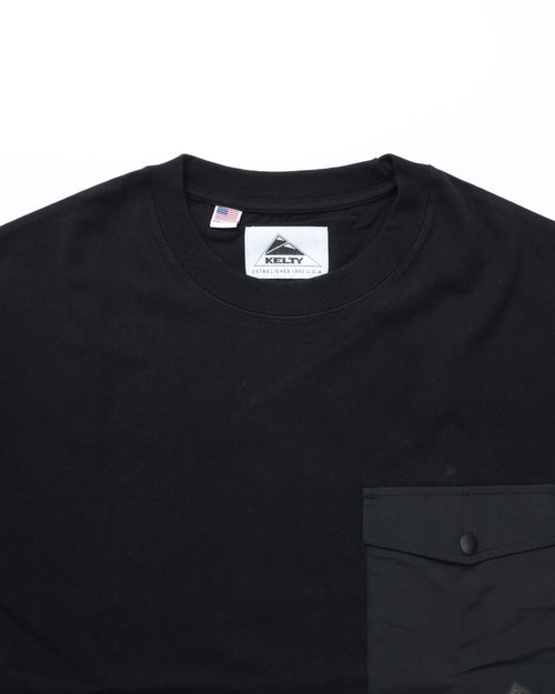 KELTY / Urban Pocket T-shirt BLACK