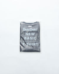 Yonetomi   GARMENT DYED BORDER T-SHIRT (Short Sleeve) BLACKNAVY*WHITE  95-262-034